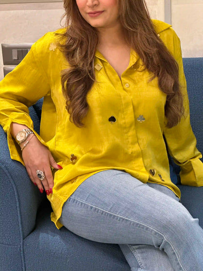 Yellow lets play cards