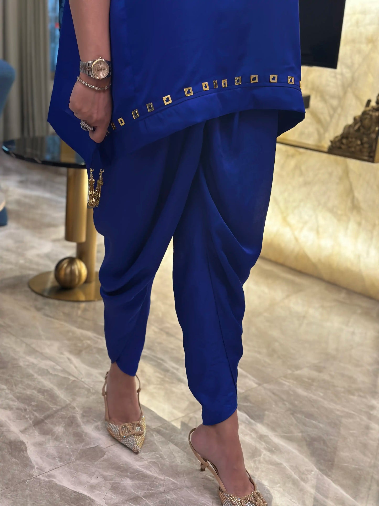 Royal Blue Meher set